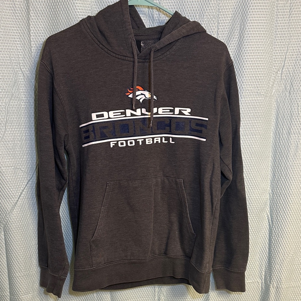 NFL Denver Broncos Dark Gray Hoodie
